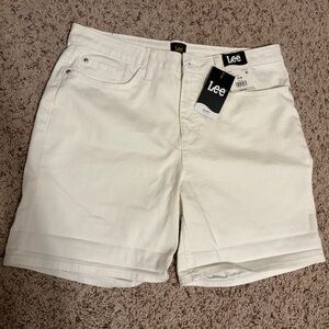 Lee Classic White Shorts